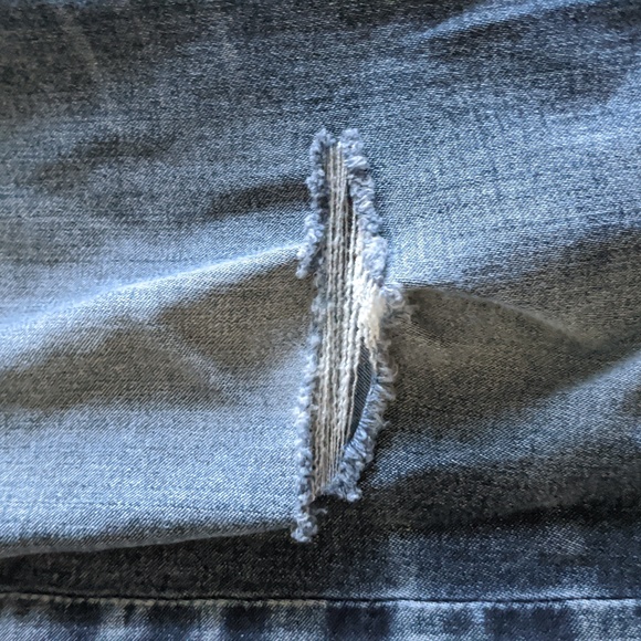 Express dark skinny fit jeans 33W x 34L - Picture 3 of 5